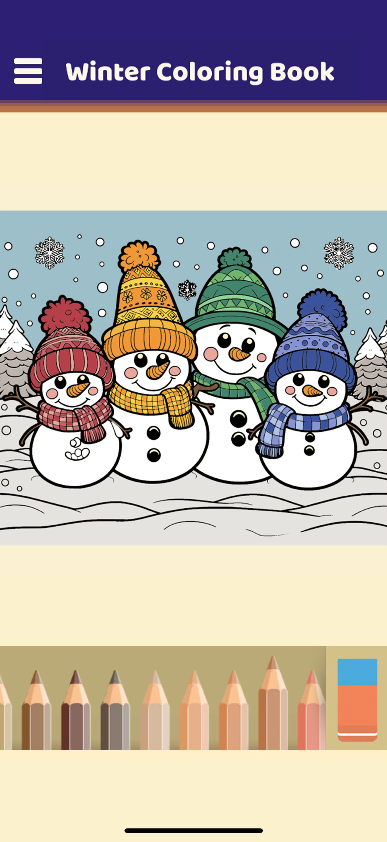 Winter Coloring Book screenshot 4