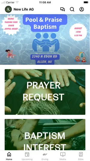New Life Church Quincy screenshot 1