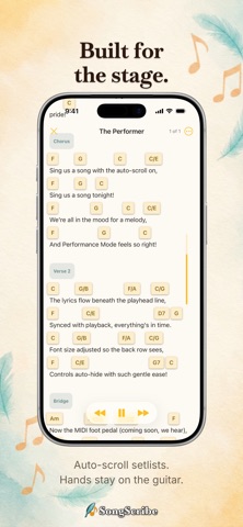 SongScribe iPhone screenshot