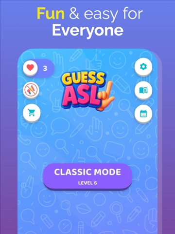 Guess ASL - Sign Language iPad screenshot