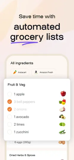 Screenshot von MealPrepPro Planner & Recipes auf dem iPhone 3