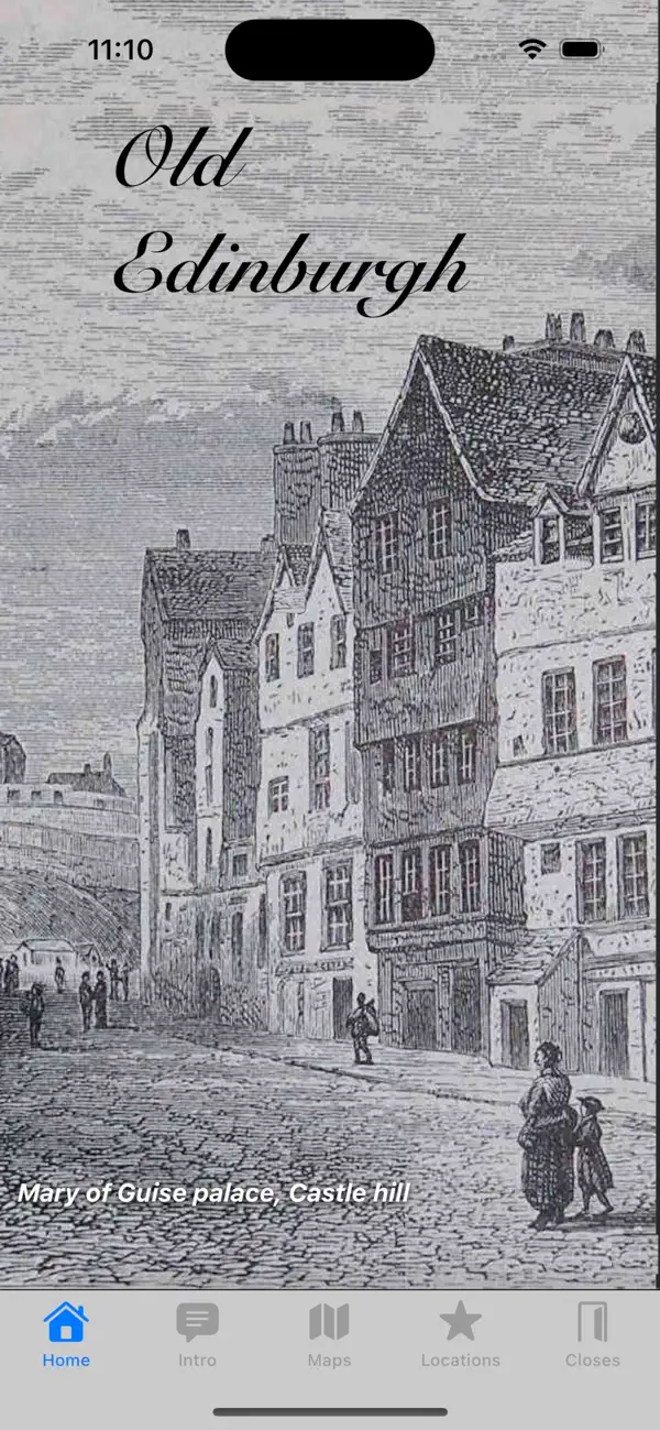 #1. Old Edinburgh (iOS) Ved: JOHN PAUL REID