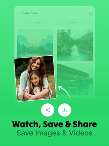 Status Video Saver Reposter iPad screenshot 3