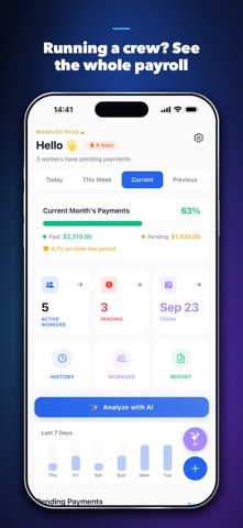 WageLog Plus: Work Log & Pay Screenshot 5 of 8