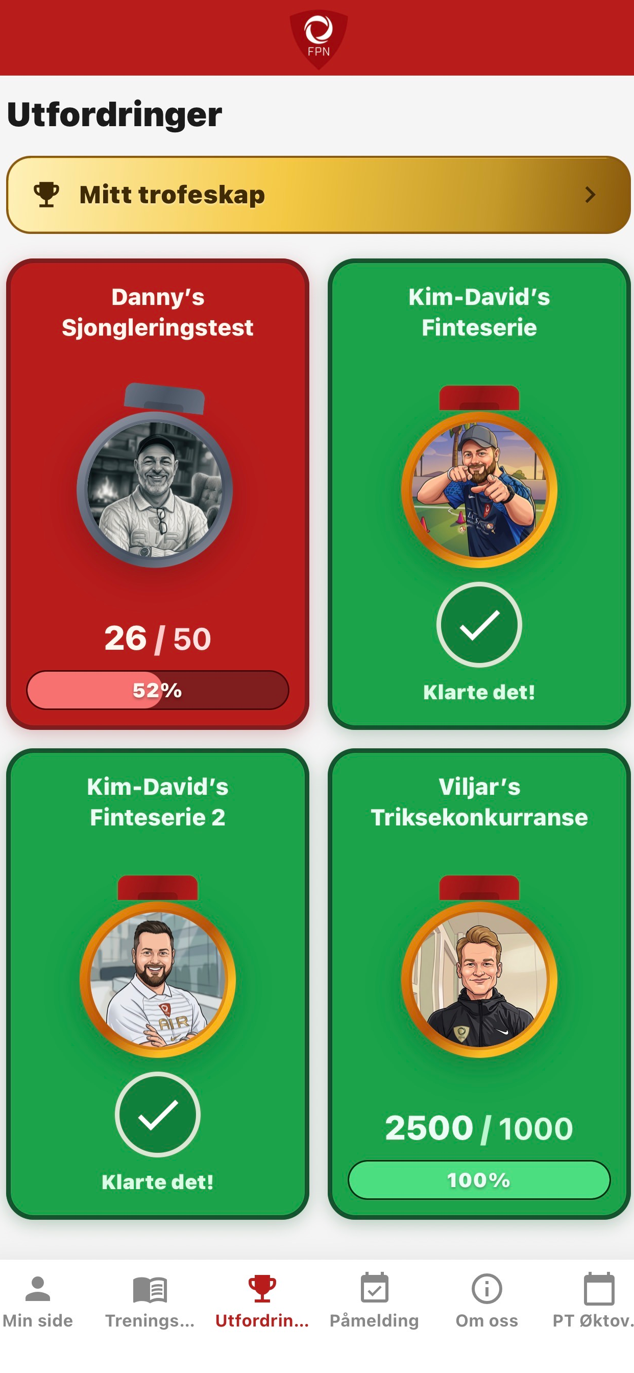 Fotball Progresjon screenshot 8