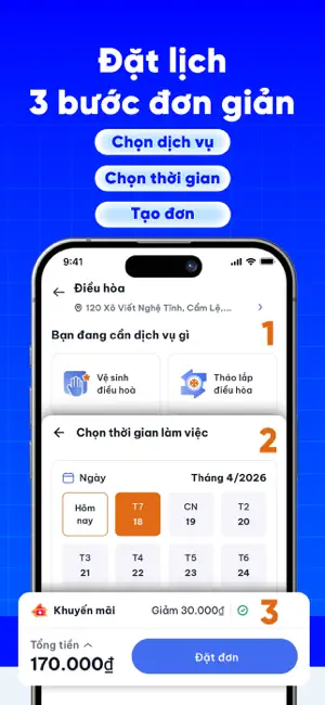 5Sao: Tiện ích & Chăm sóc nhà iPhone screenshot 3