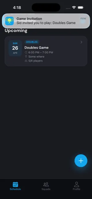 TennisTime App screenshot 2