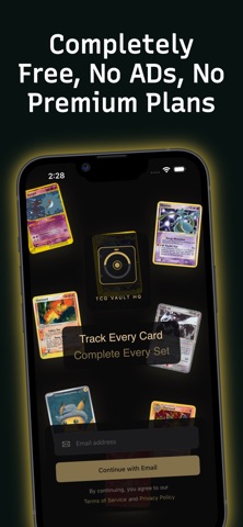 TCG Vault HQ iPhone screenshot