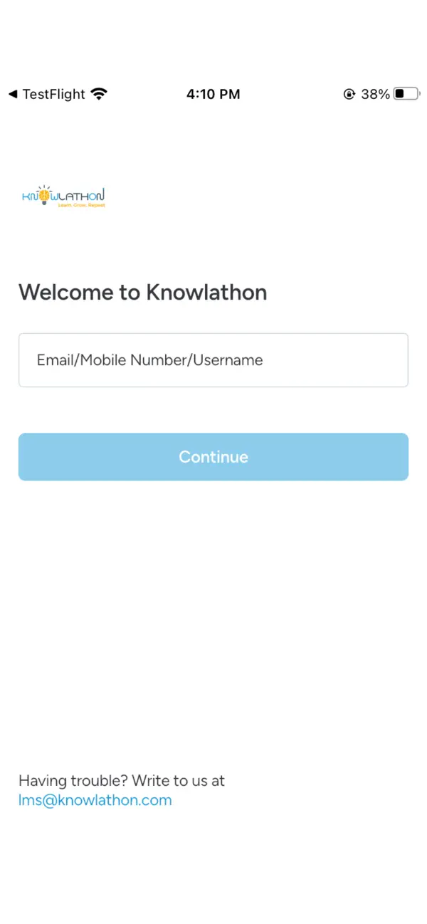 Screenshot #1 pour Knowlathon LMS