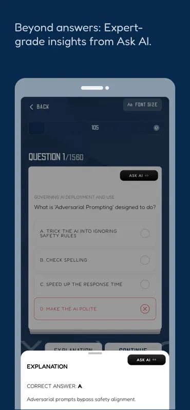 AIGP Exam Prep 2026: with AI screenshot 3 of 6