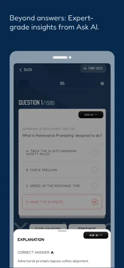 AIGP Exam Prep 2026: With AI iPhone Screenshot 3