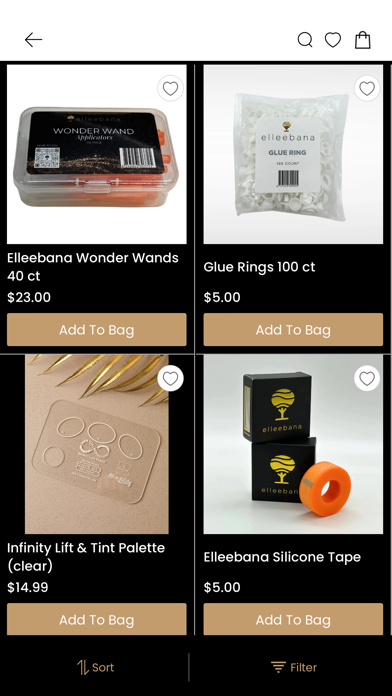 Elleebana Shop Screenshot