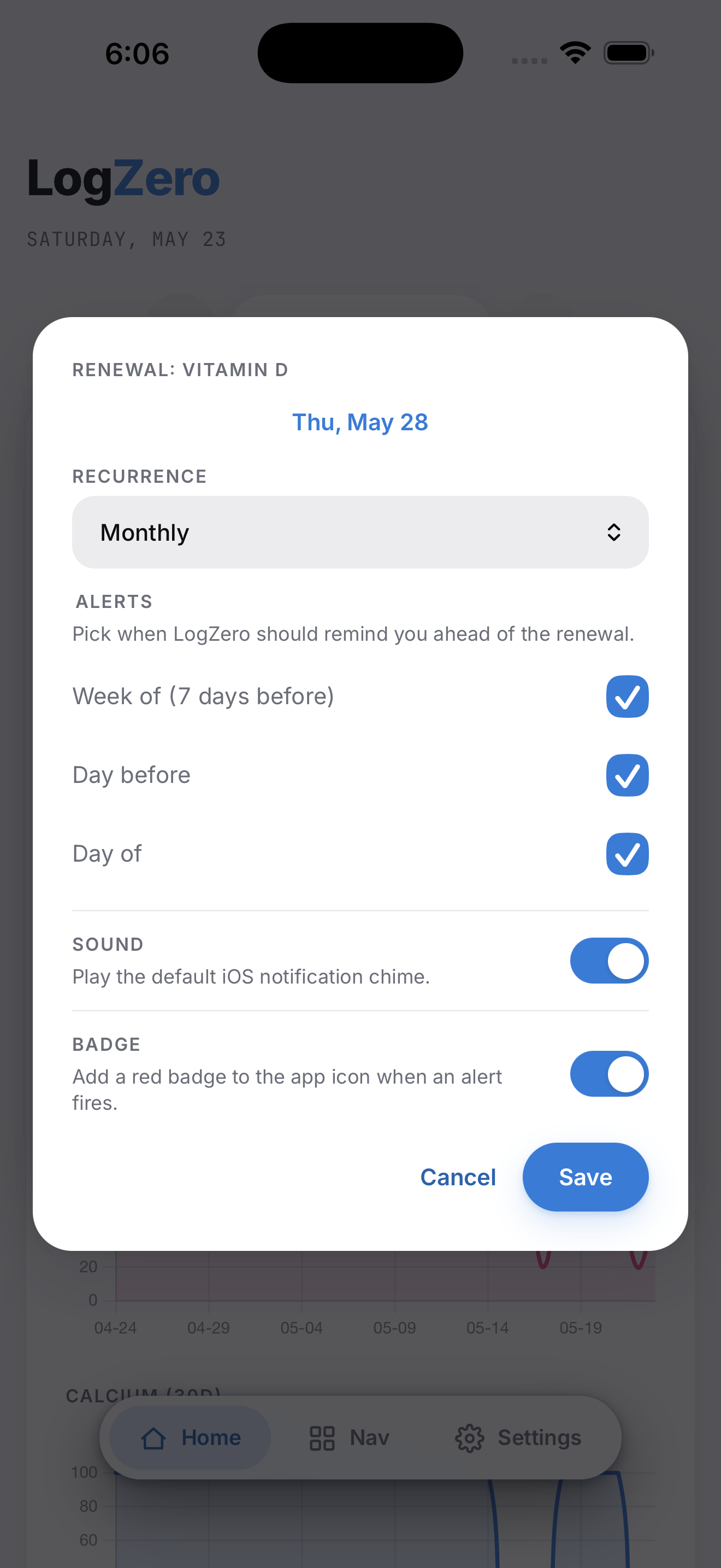 LogZero: Private Life Tracker screenshot 10