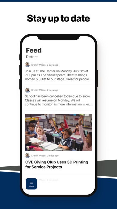 United School District Screenshot