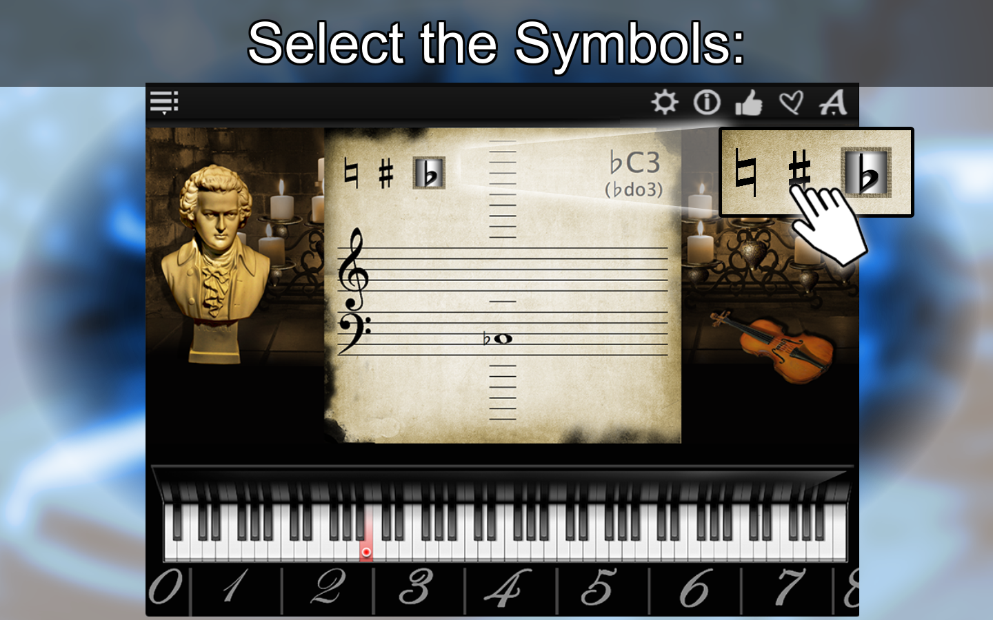 Piano Notes Finder
