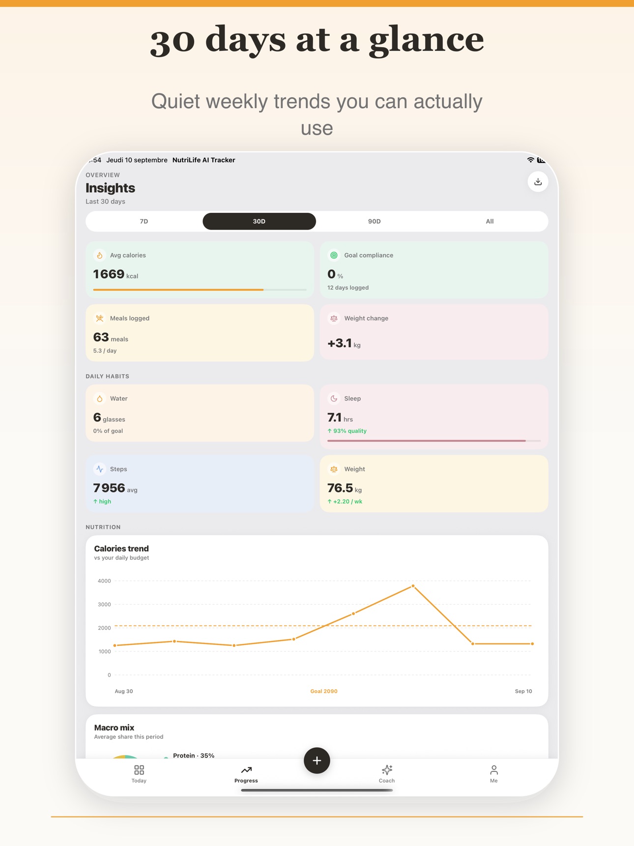 Screenshot 11 of NutriLife AI Tracker