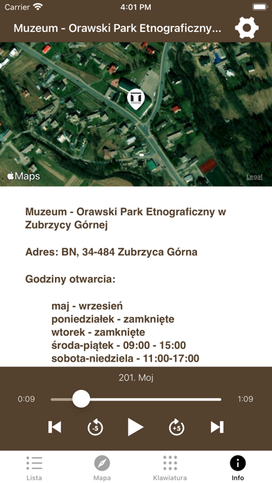 Orawski Park Etnograficzny Screenshot