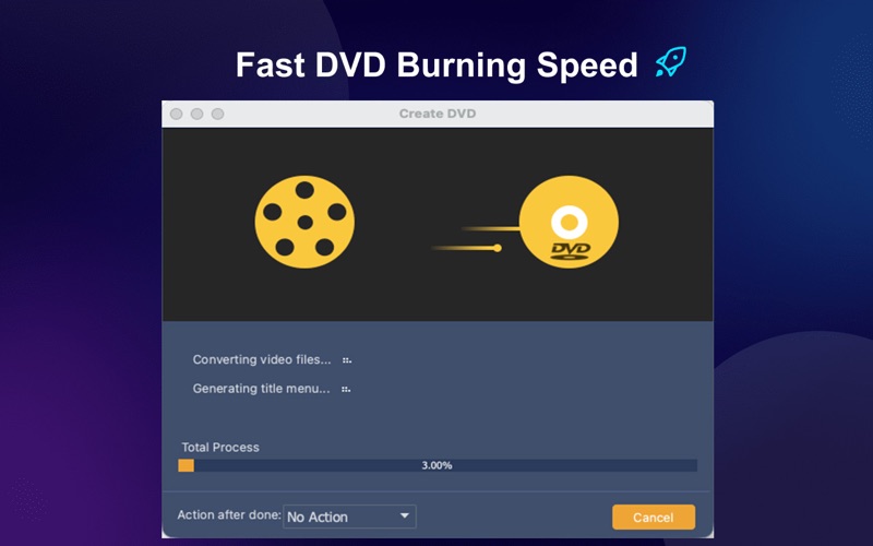 Screenshot #1 pour DVD Burner - Create DVD