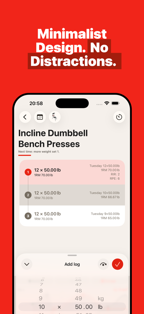 GymBook ・ Strength Training screenshot 3