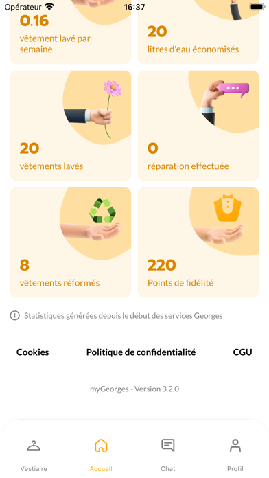 myGeorges Screenshot