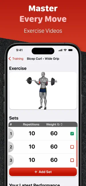 Gym Workout Planner: BodyPeak screenshot 2