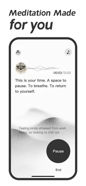 Stillpond: AI Meditation Guide screenshot 4