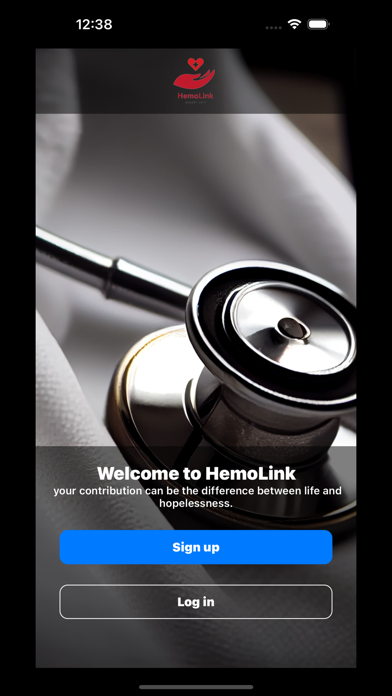 HemoLink Screenshot 1 - AppWisp.com HemoLink Screenshot 1 - AppWisp.com