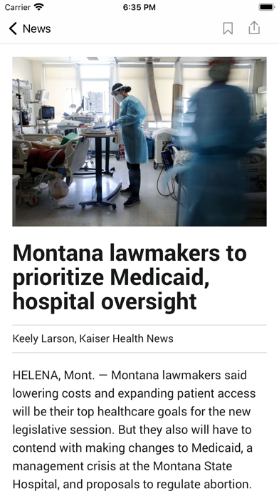 Modern Healthcare Screenshot