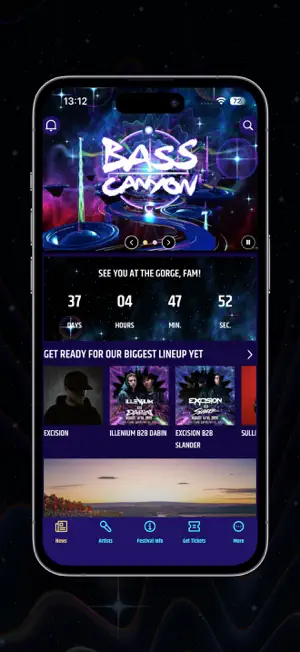 Bass Canyon screenshot 1