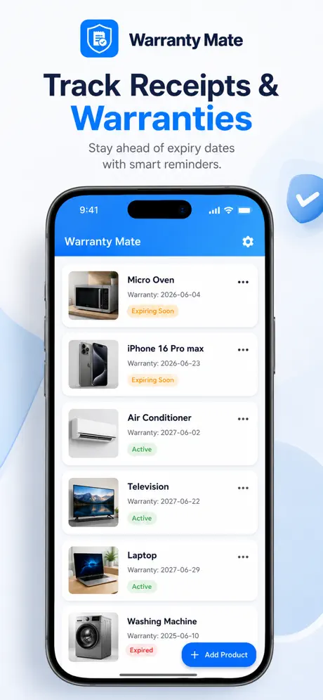 Warranty Mate Pro interface