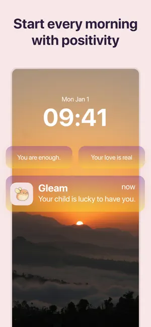 Gleam - Daily Mom Affirmations screenshot 2