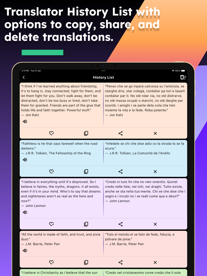 English Venetian Translator