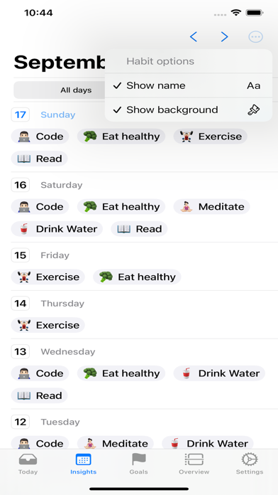 HabitPal - Habits simplified Screenshot