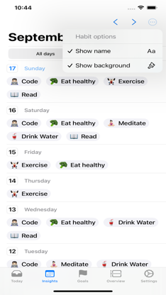 HabitPal - Habits simplified screenshot 3