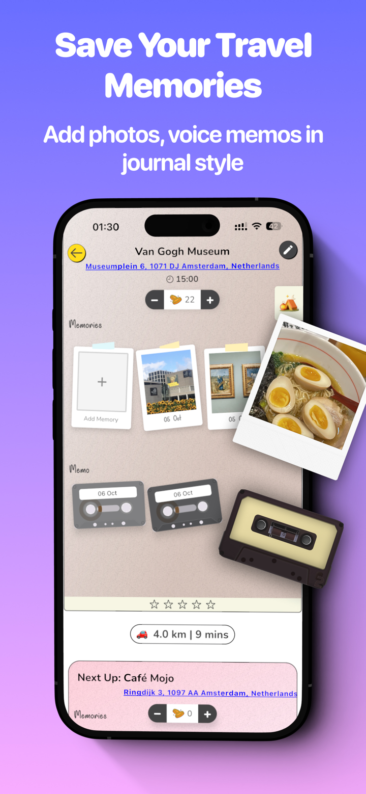 Vuzo – Trip Journal & Planner screenshot 2