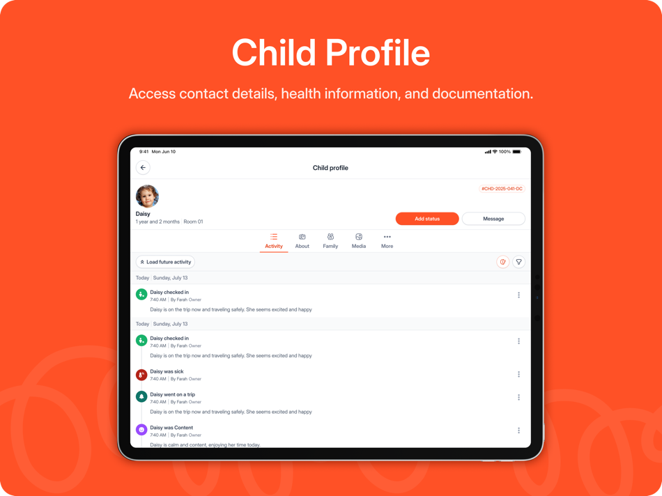#5. Parent: Child Care App (iOS) di: Parent ApS