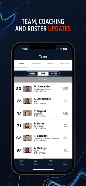 Chicago Bears Official App screenshot 4