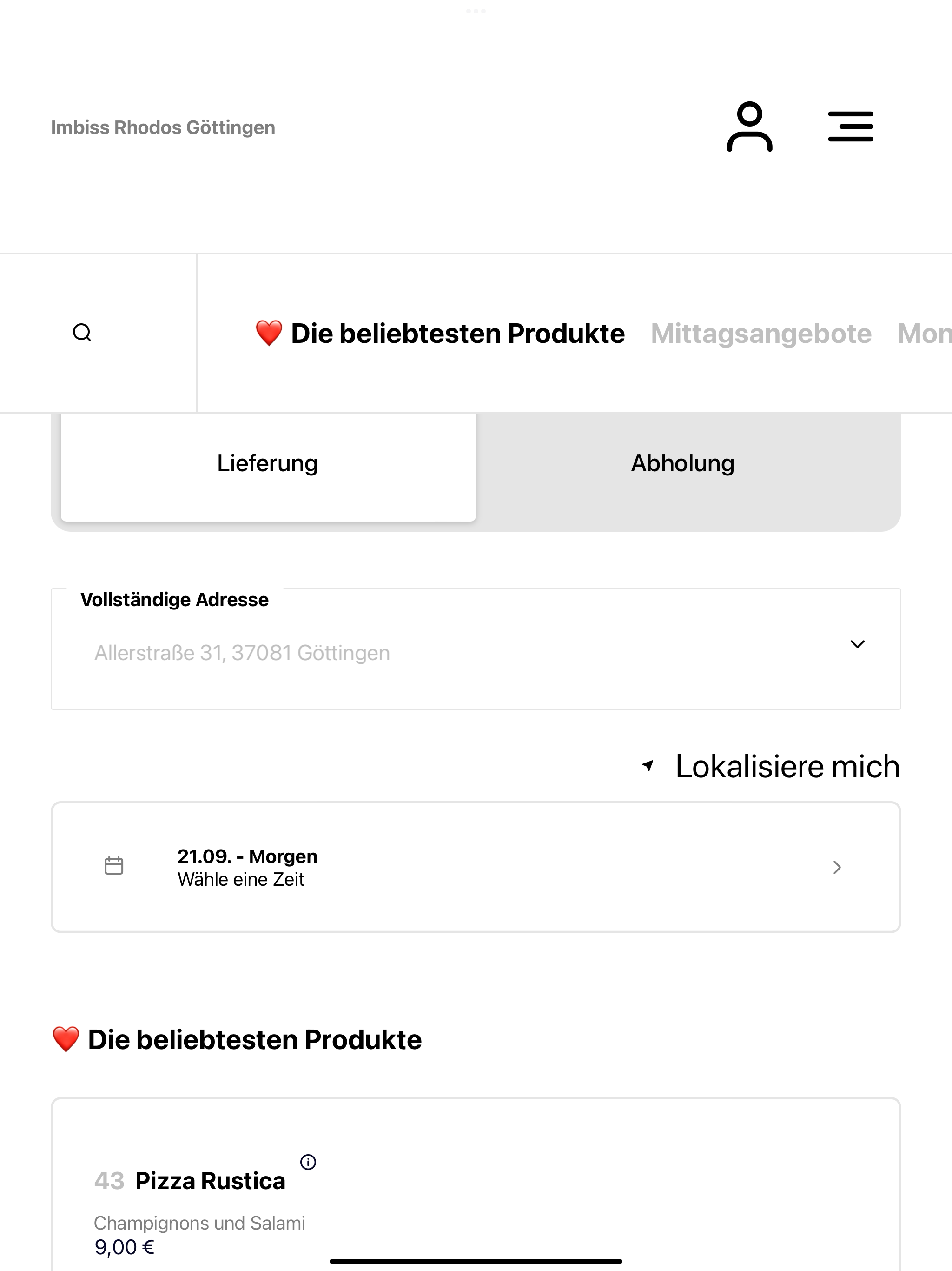Imbiss Rhodos und Schnitzelha screenshot 7