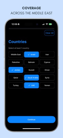 Middle East and Gulf News iPhone screenshot
