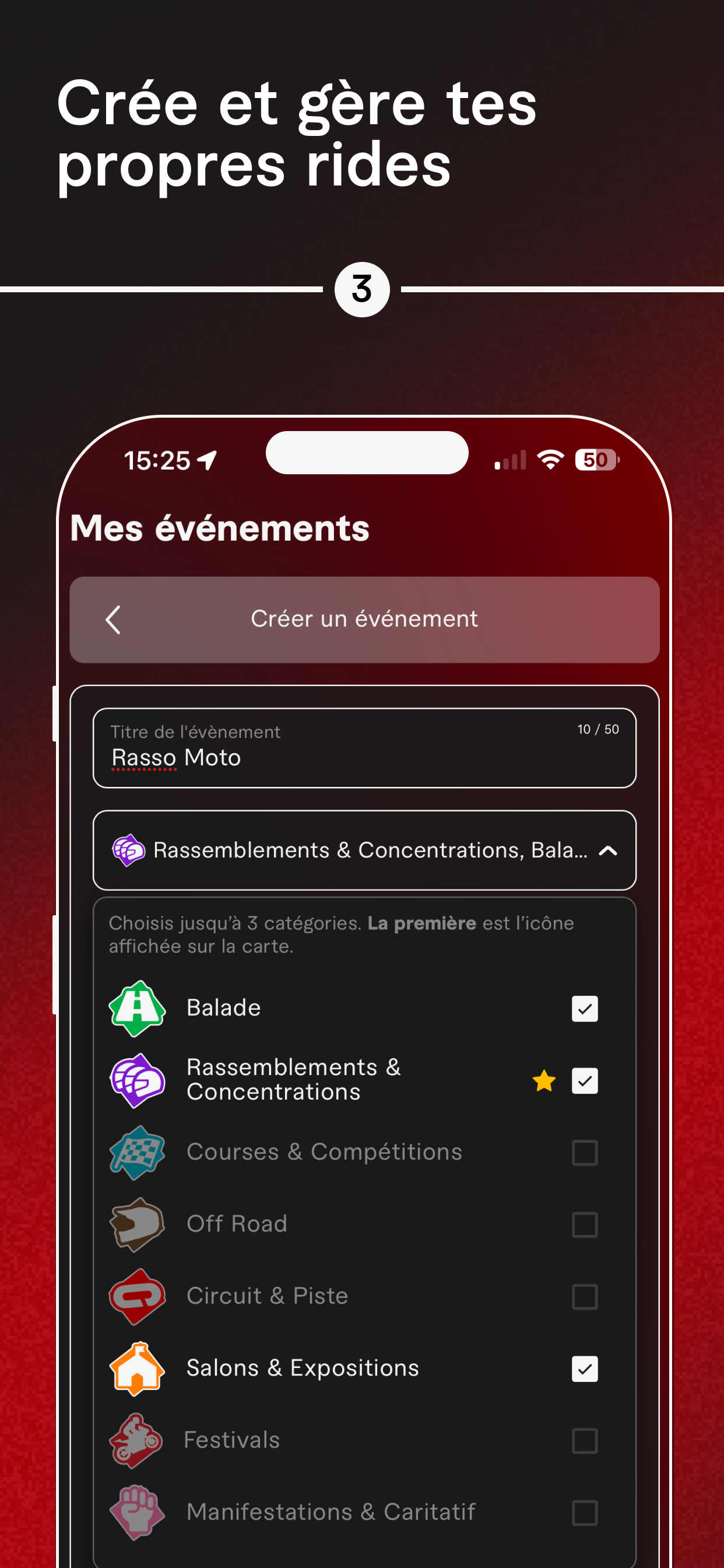 Go Moto - Évènement moto screenshot 5