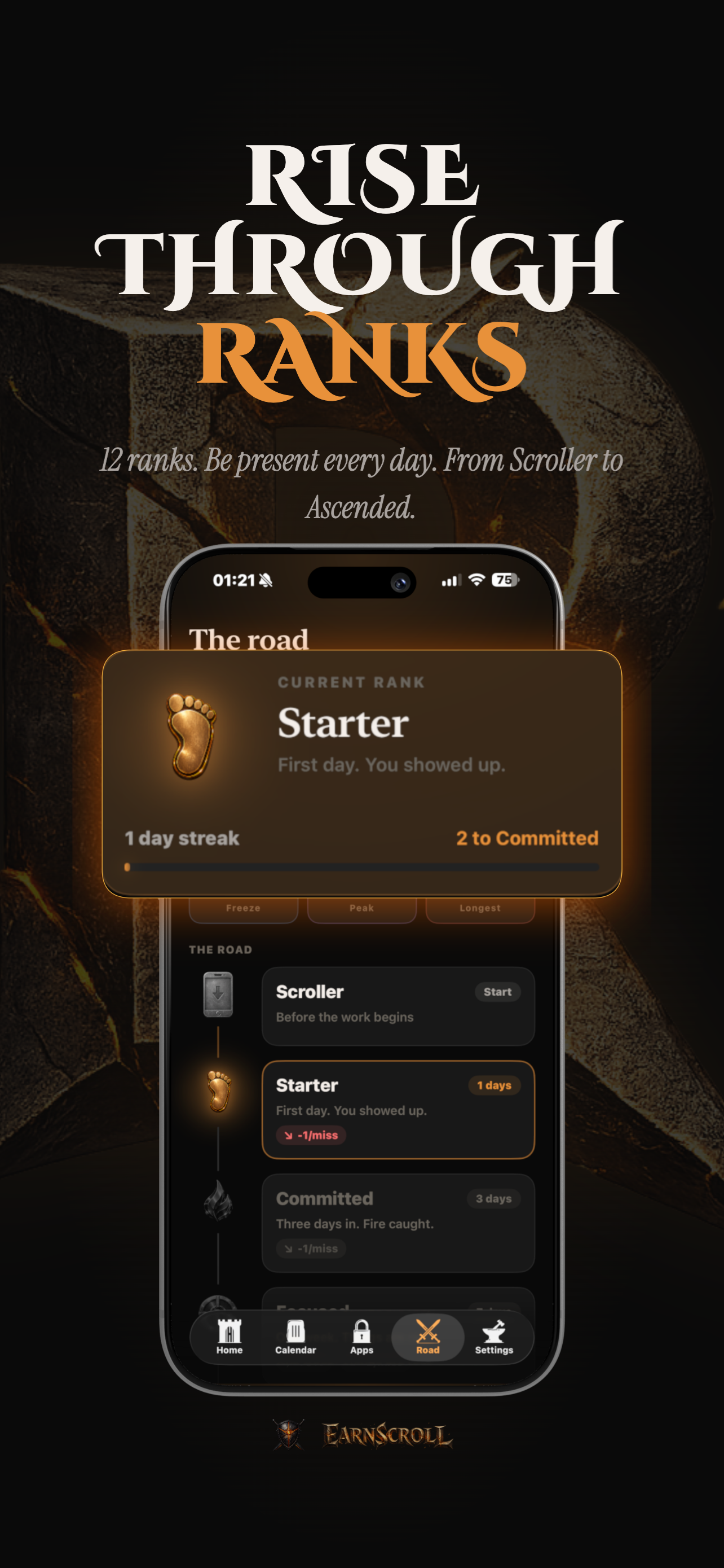 EarnScroll - Doom Scroll Block