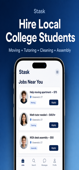 Stask - Hire Students Screenshot 3 of 3