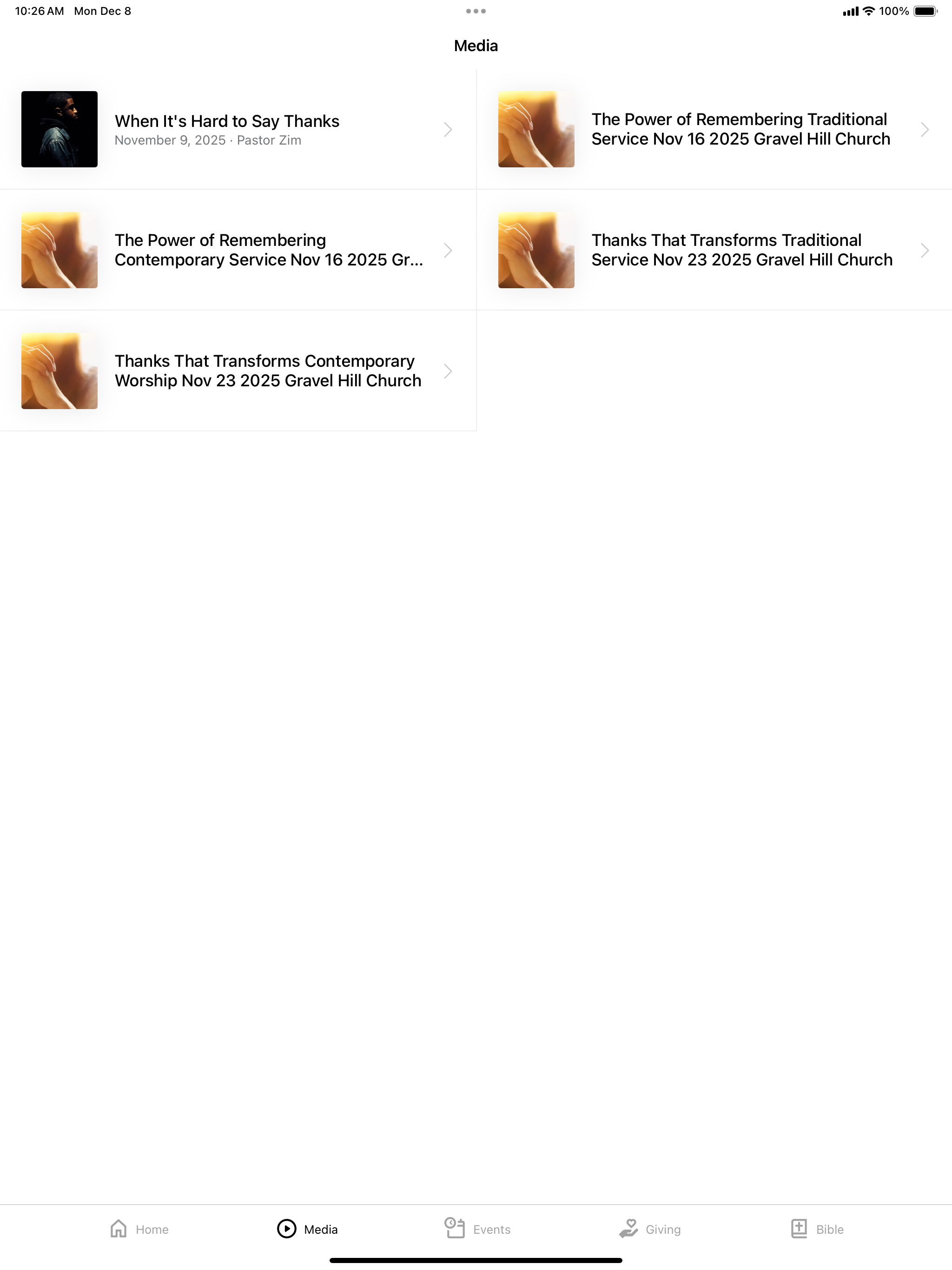 Gravel Hill Church UMC screenshot 5