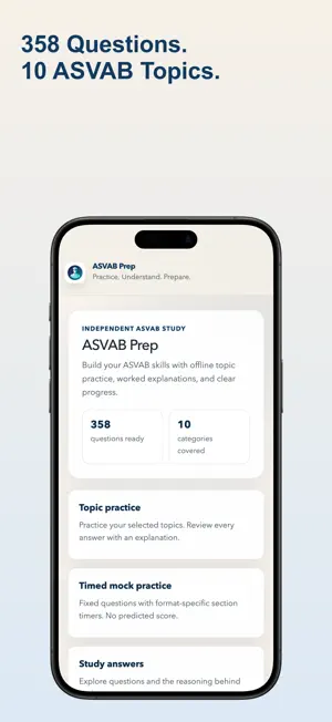 ASVAB Prep: Study & Practice screenshot 1