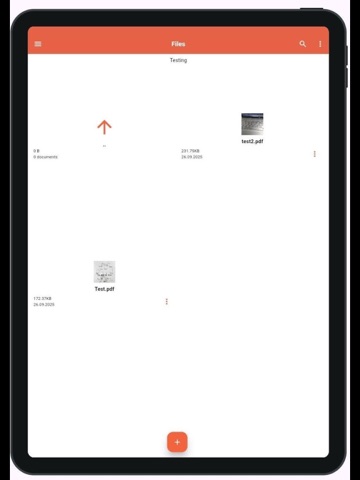 anytimeScan - Document Scanner iPad screenshot