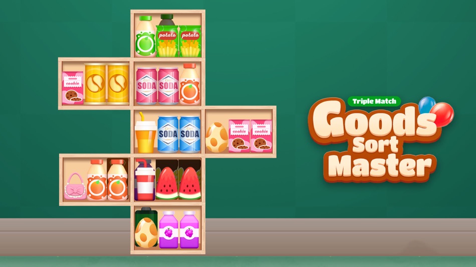 #7. Goods Sort Master Triple Match (iOS) By: Hong Hai Wu Xian Technology Development Co., Ltd.