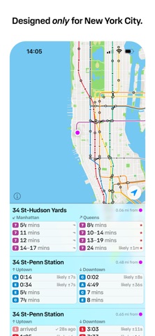 Third Rail: NYC Transit ETAs Screenshot 4 of 4