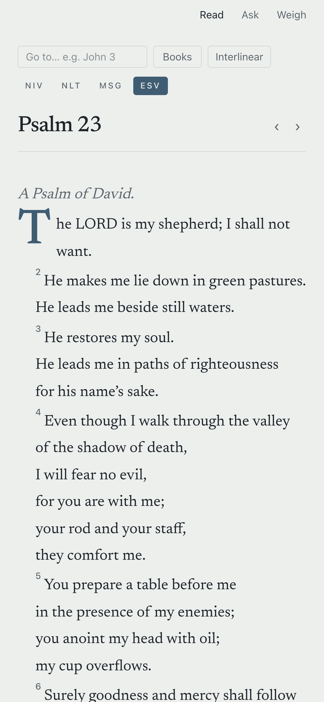 Examine: Scripture screenshot 4