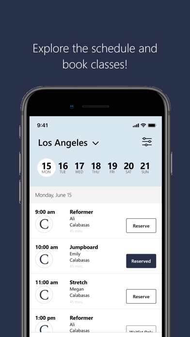 Crane Pilates iPhone screenshot 3 - Health & Fitness app