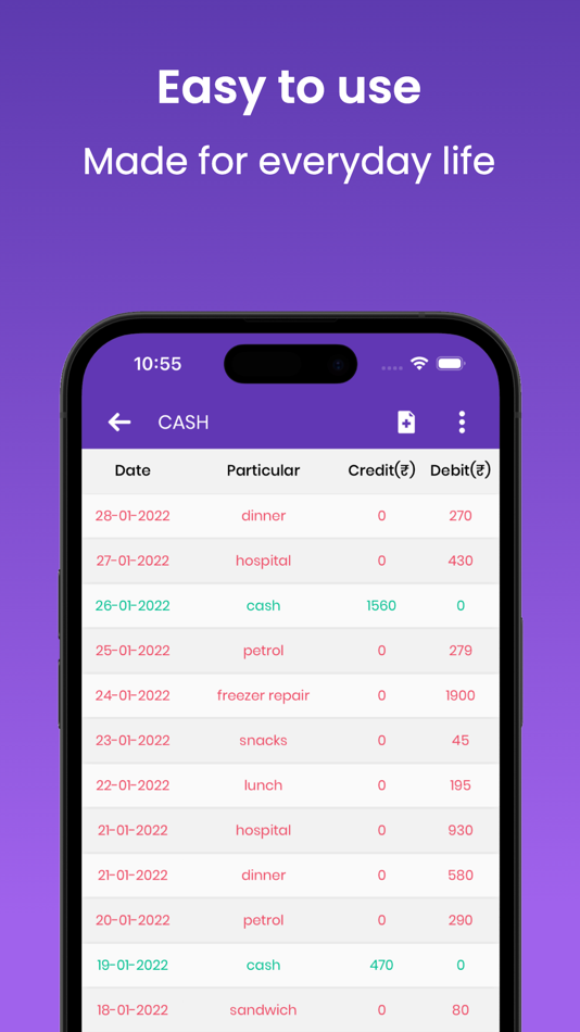 #3. Account Manager - Ledger Book (iOS) Ved: Ketan Gondaliya